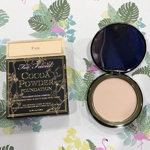 Too faced Cocoa powder foundation shade fair